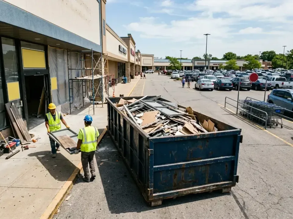 retail-store-renovation-debris-003 — frequently asked questions, Roll-off Dumpster Rentals in Lake Meade, PA